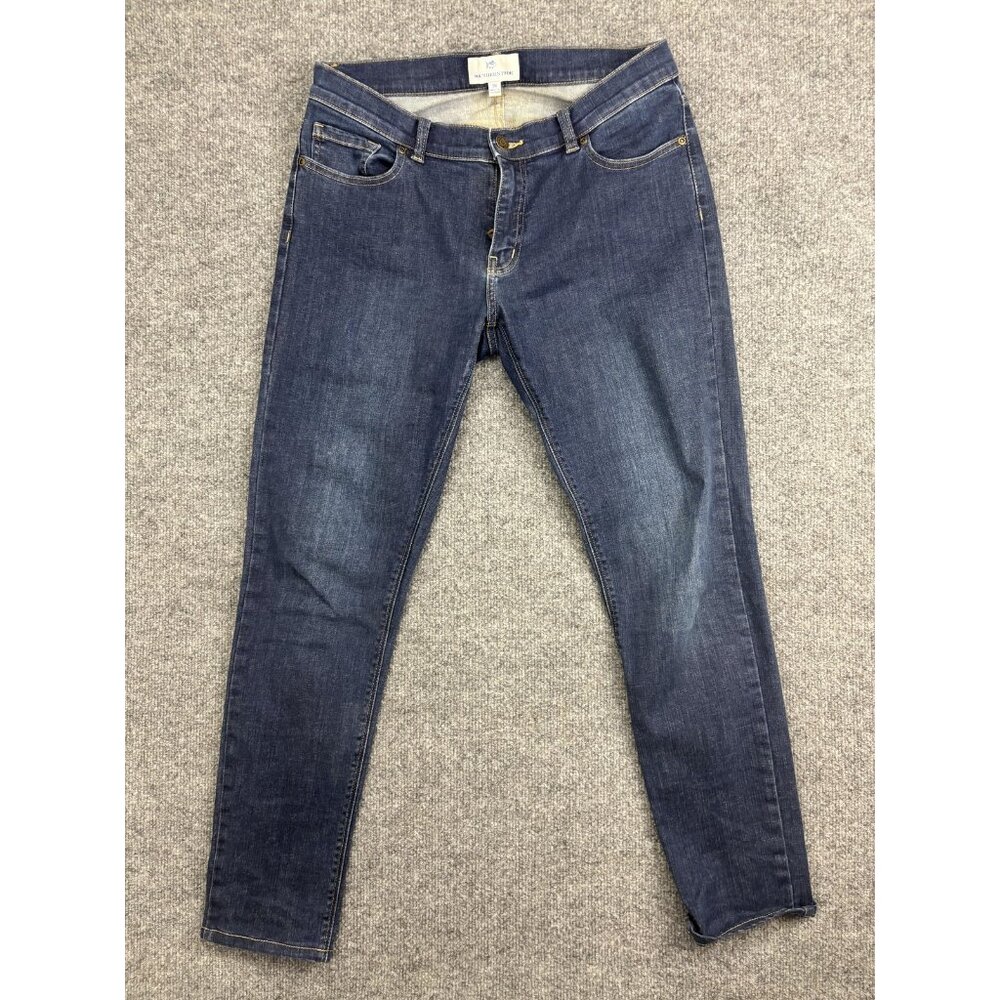 Southern Tide Jeans Mens 30x30 Blue Med Wash Slim Skinny Stretch Denim Pockets